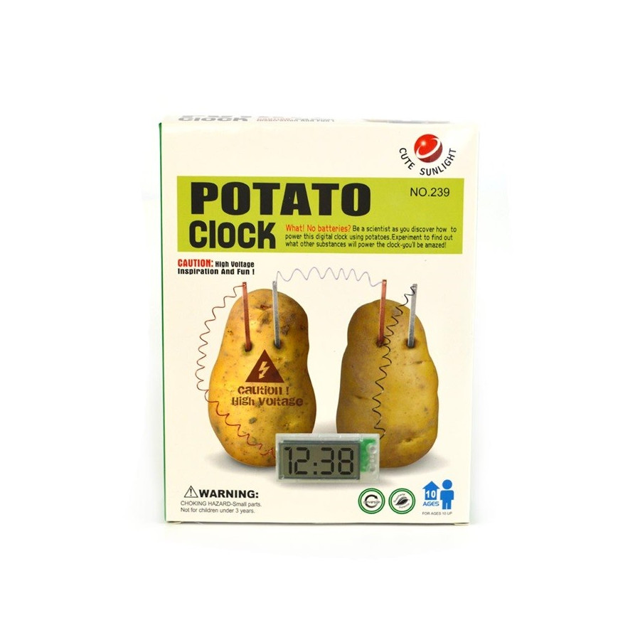 Ziemniaczany zegar 22cm